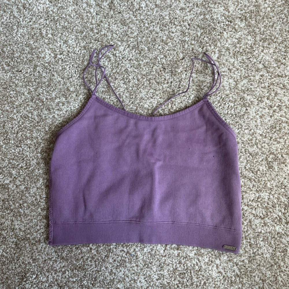 Purple tank top